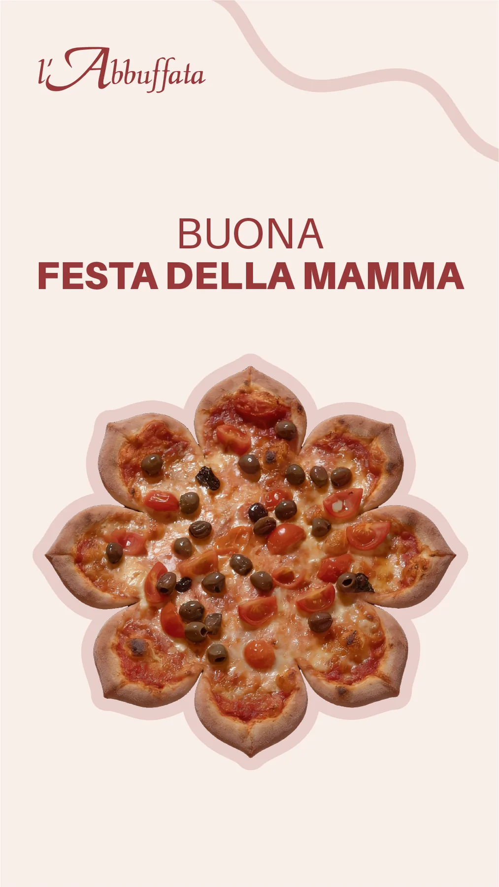 Post social Festa della mamma l'Abbuffata